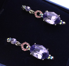 Orecchini pendenti cristallo