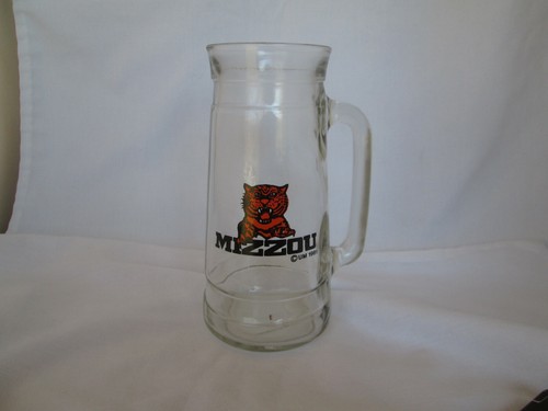 Tazza birra vetro mizzou - tazza,