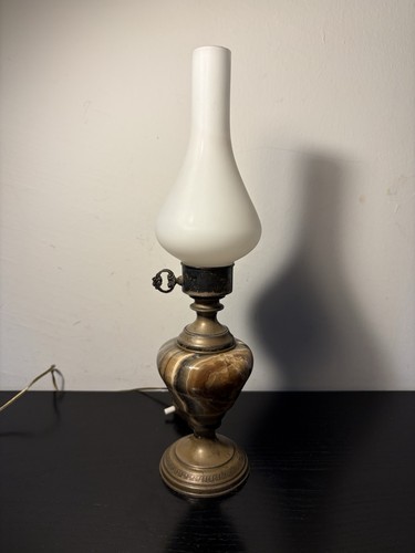 Vecchia lampada tavolo tipo - lampada, da