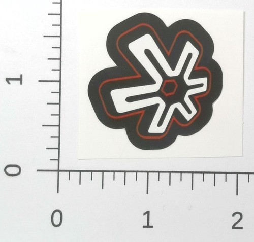 Adesivo pubblicità asterisco - adesivo,