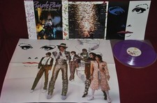 PRINCE & REVOLUTION PURPLE RAIN WARNER BROS. P-13021 1984 JAPAN LP OBI NM COLOR