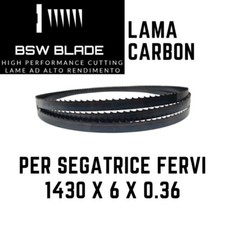 Lama a nastro 1430x6x0.36 FERVI N350 qualita' superiore