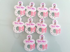 Bomboniera sacchettino nascita ciuccio bimbo/a personalizzabili completi