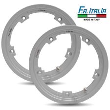 COPPIA CERCHI IN LEGA TUBELESS GRIGIO 3.50.10 PER VESPA PX 125 P X (VNX1T)