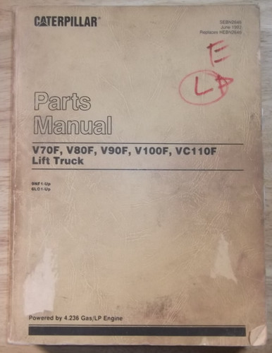 Cat caterpillar v70f - caterpillar, v90f