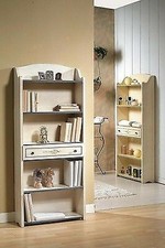 LIBRERIA LEGNO LACCATA BIANCA