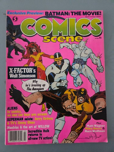 Comics scene magazine - comics,