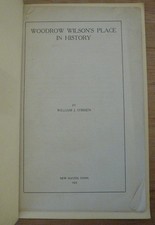 Woodrow Wilson's Place in