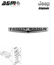 Stemma sigla logo "night eagle" posteriore originale jeep renegade 52049532