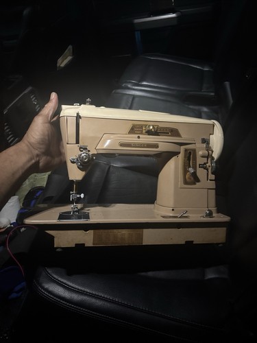 Vintage singer sewing - sewing, machine