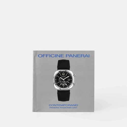 Panerai booklet radiomir - radiomir, gmt