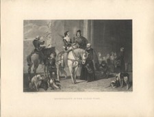 LOTTO DI 6 ANTICHE INCISIONI