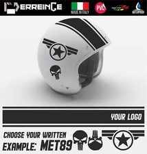 Kit adesivi casco strisce - kit,