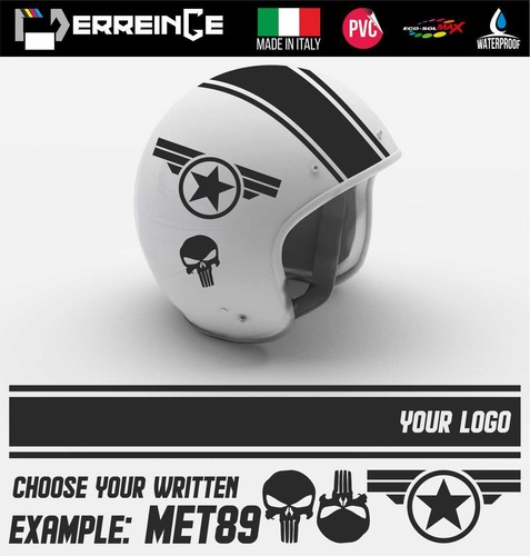 Kit adesivi casco - adesivi,