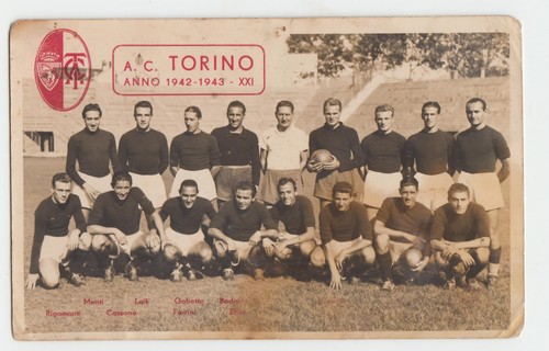 Calcio grande torino - torino, dedica