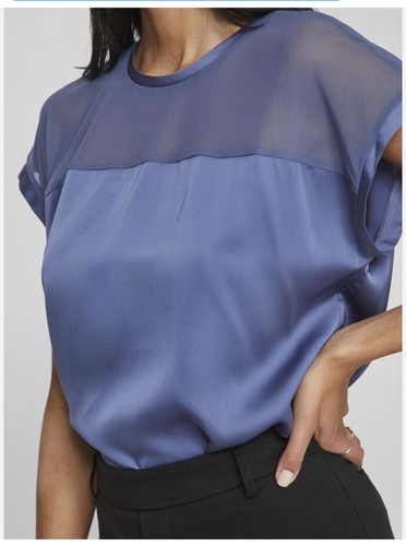 Zara blue top - blue,
