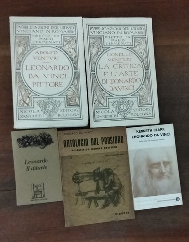 Lotto libri leonardo - libri, su