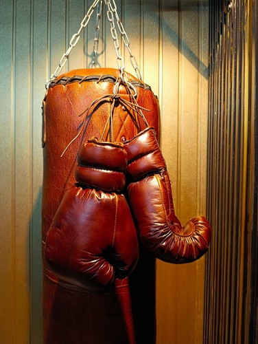 Borsa boxe pelle bovina - borsa,