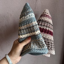 Cappello da pescatore estivo alla moda tessuto con tesa larga e protezione solare per