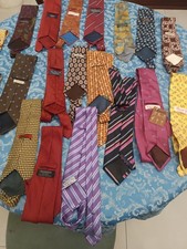 Lotto 20 Cravatte in seta 100 % Made in Italy  ,Alcune Vintage  Come Da Foto 1