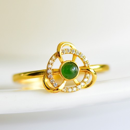Anello aperto con nodo - , di