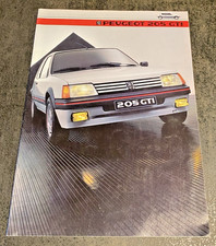 Brochure de Vente  PEUGEOT 205