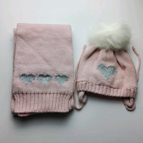 Set cappello sciarpa cuore - cappello, e