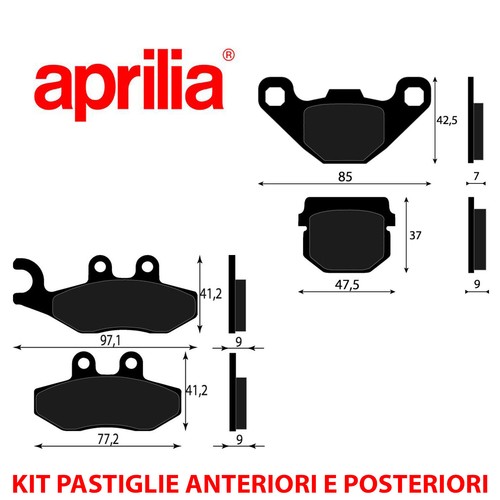 Kit pastiglie freno - kit,