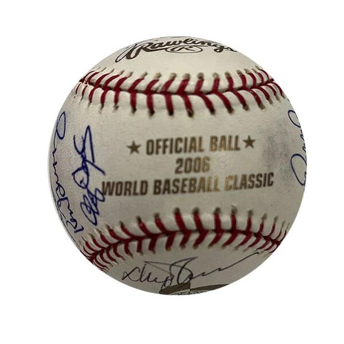 Baseball firmato squadra wbc - squadra,