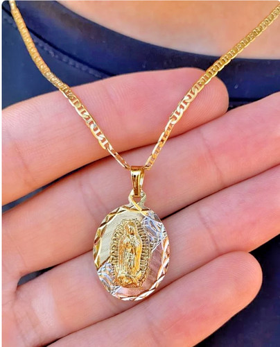 Collana guadalupe vergine - collana,