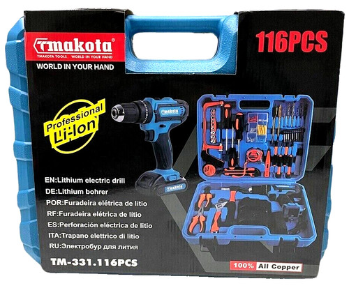 Trapano avvitatore set kit - trapano,