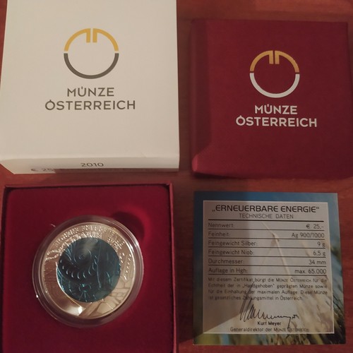 Moneda niobio austria - moneda,