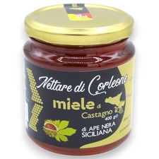 Miele di Castagno di Ape Nera Siciliana, 400 g