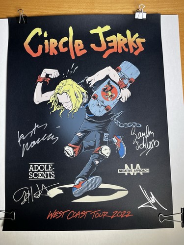 Poster circle jerks - circle, keith