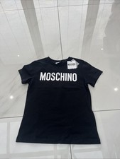 T-shirt Moschino bambino nera
