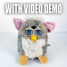 Vintage Furby 1998 grigio e