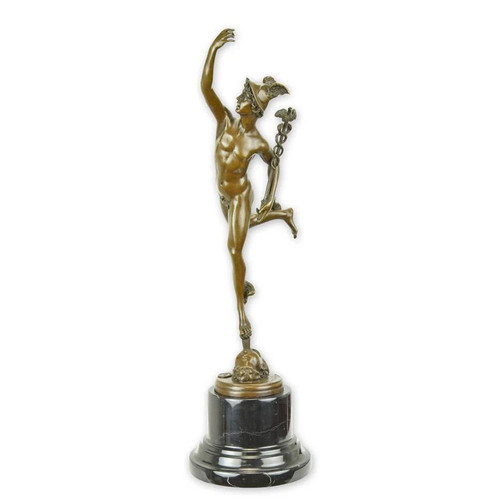 Statua moderna scultura bronzo - statua,