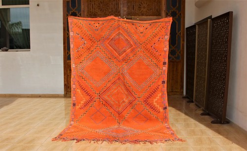 Tappeto marocchino arancione - ,