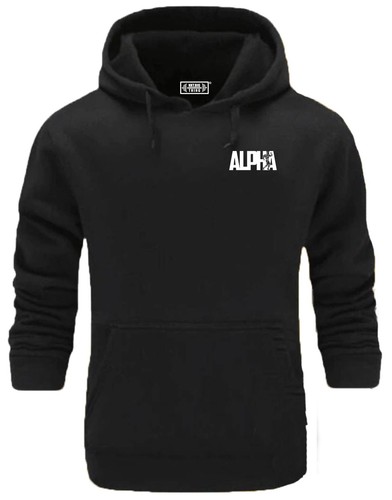 Felpa alpha con cappuccio - alpha,