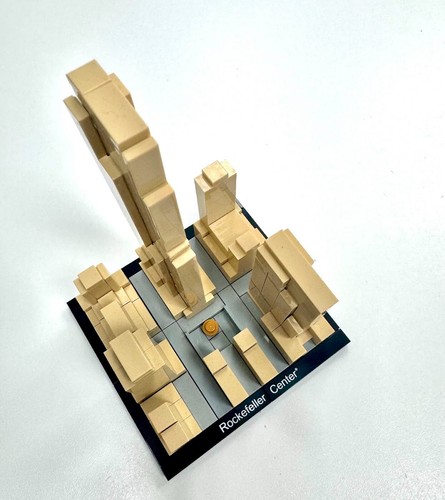 Lego architecture rockefeller - architecture:,