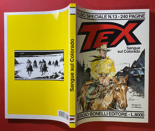 Tex albo speciale 13 - albo, sangue