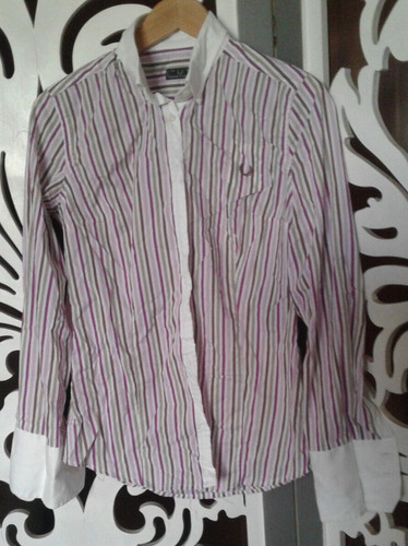 Camicia multirighe cotone fred - cotone,
