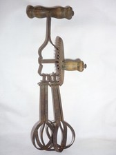 Antique Metal Mixer Wooden