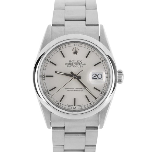 Rolex datejust acciaio - datejust, 36