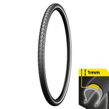 Michelin Pneumatico Rigido Protek Cross 700x35C Nero/Reflex