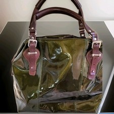 Borsa In Vernice Verde Pauric