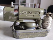 Livello ottico militare Kern Aarau – matricola 160624 – ottica nitida e funziona