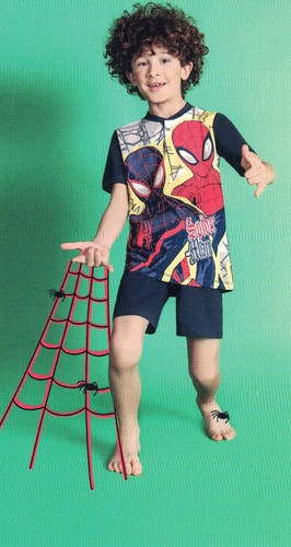 Pigiama bimbo spiderman - bimbo,