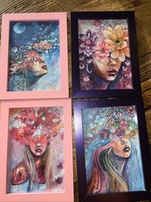 Set di 4 stampe artistiche