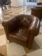 Poltrona Frau modello Arcadia ottime condizioni, cuoio, imbottita in piuma d'oca
